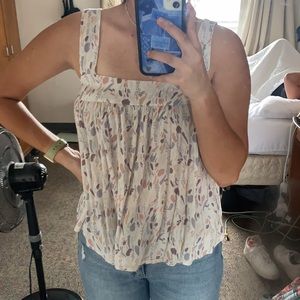 Cute printed tank top from Mahina- a local shop in Hawaii!